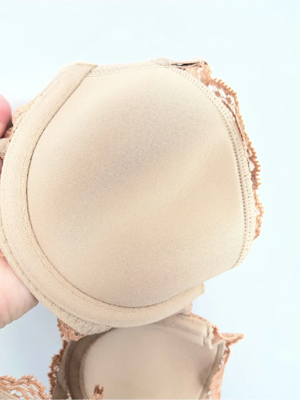 ThirdLove 24/7 Lace Balconette Bra tan nude 0792 neutral 32 A 1/2 half cup